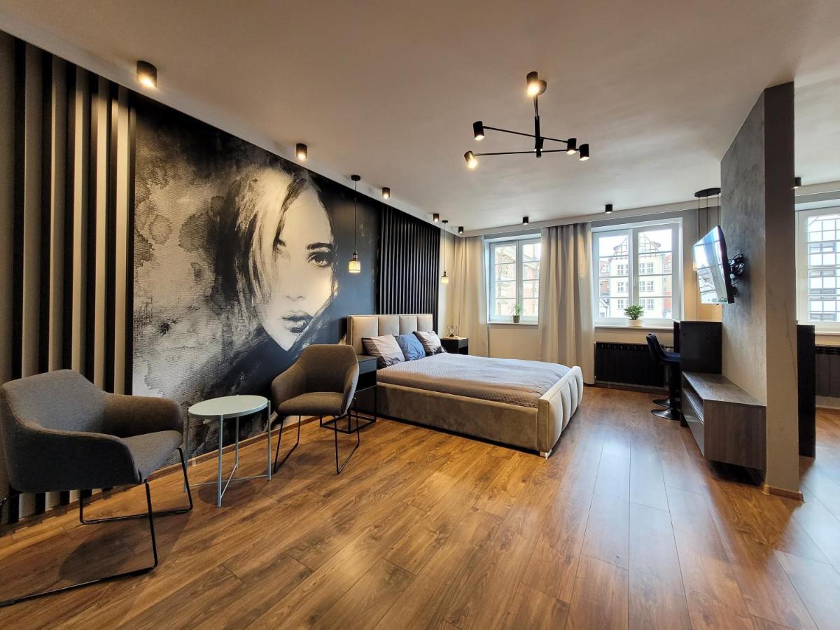 Apartament Stare Miasto Gdansk Z Widokiem Na Motlawe Ngoại thất bức ảnh