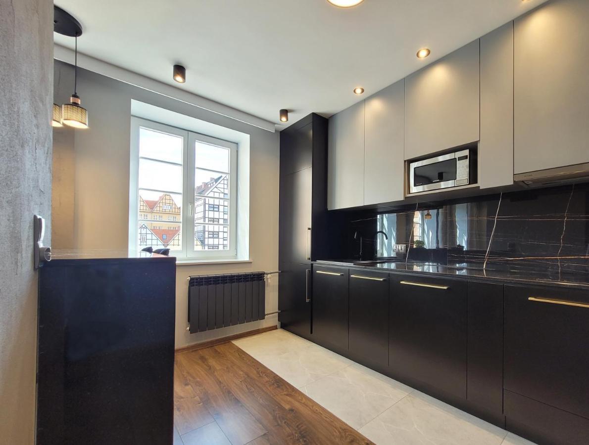 Apartament Stare Miasto Gdansk Z Widokiem Na Motlawe Ngoại thất bức ảnh